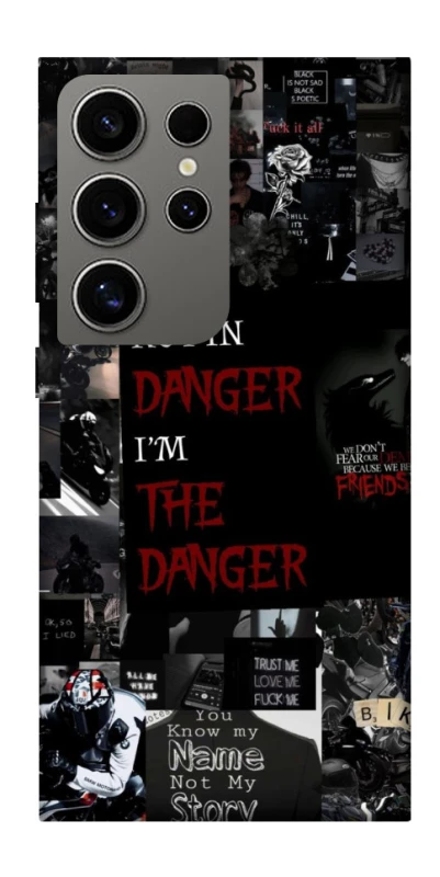 Чохол на Samsung Galaxy S24 Ultra Danger collage фото 1 з 1