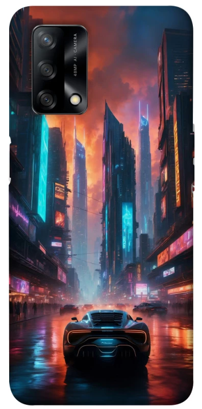 Чохол на Oppo A74 4G Cyber city фото 1 з 1