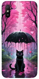 Чохол на Xiaomi Redmi 9A Black cat фото 1 з 1