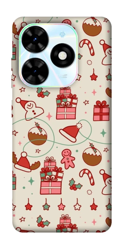 Чохол на TECNO Spark Go 2024 Новорічний v14 фото 1 з 1