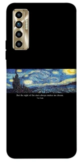 Чехол на TECNO Camon 17P Starry night Van Gogh фото 1 из 1