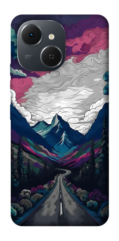Чехол на TECNO Spark 40C Нарисованные горы фото 1 из 1