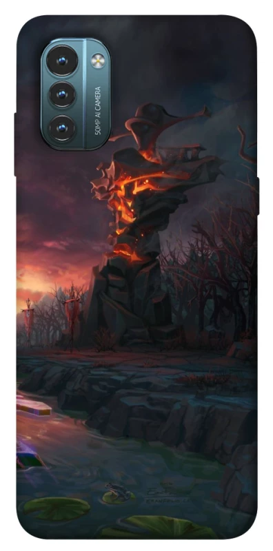 Чехол на Nokia G21 Dota road фото 1 из 1