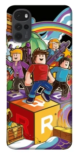 Чехол на Motorola Moto G22 Roblox family фото 1 из 1