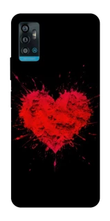 Чехол на ZTE Blade A71 Splash heart фото 1 из 1