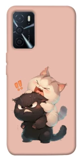 Чехол на Oppo A16s / A16 Сat and cat фото 1 из 1