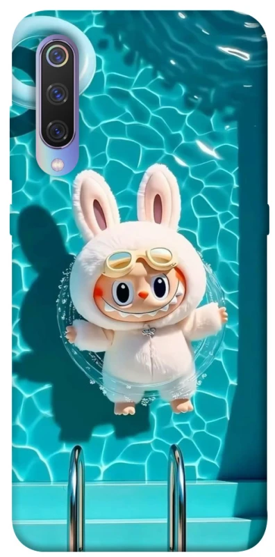 Чохол на Xiaomi Mi 9 Labubu in the pool ver.2 фото 1 з 1