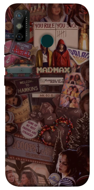 Чохол на TECNO Spark 6 Go Stranger Things ver.25 фото 1 з 1