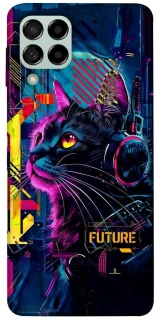 Чохол на Samsung Galaxy M53 5G Cyber Cat v2 фото 1 з 1