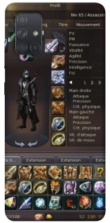 Чехол на Samsung Galaxy A71 Character Menu ver.1 фото 1 из 1