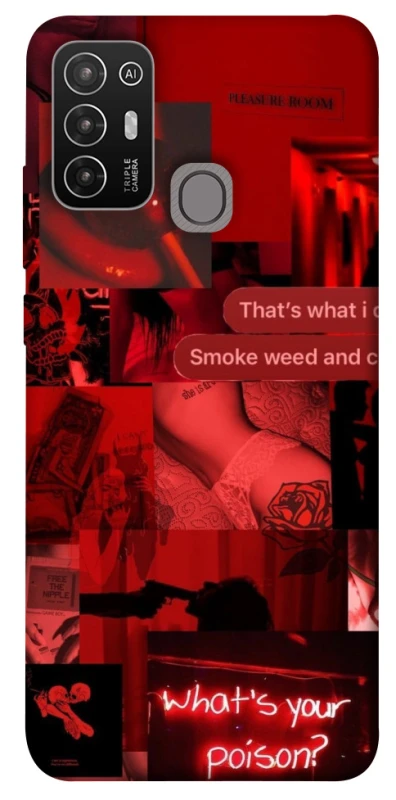 Чохол на ZTE Blade A52 Love collage ver.1 фото 1 з 1