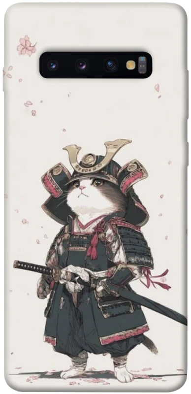 Чохол на Samsung Galaxy S10+ Samurai Cat Warrior фото 1 з 1