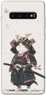 Чохол на Samsung Galaxy S10+ Samurai Cat Warrior фото 1 з 1