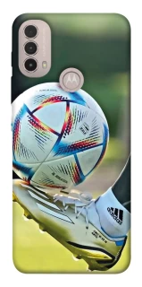 Чохол на Motorola Moto E40 Football Ball v2 фото 1 з 1