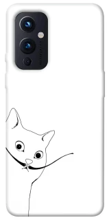 Чехол на OnePlus 9 Кот Дали фото 1 из 1