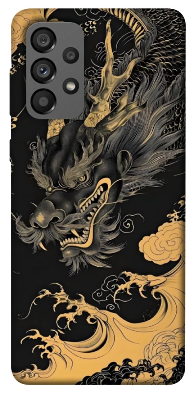Чохол на Samsung Galaxy A73 5G gold dragon фото 1 з 1