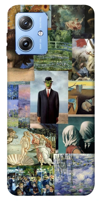 Чохол на Motorola Moto G84 Art collage ver.4 фото 1 з 1