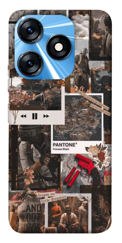 Чехол на TECNO Spark 10 PUBG Collage фото 1 из 1