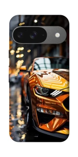Чохол на Google Pixel 10 Golden sports car фото 1 з 1