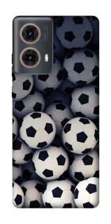 Чехол на Motorola Moto G85 Футбольные мячи фото 1 из 1