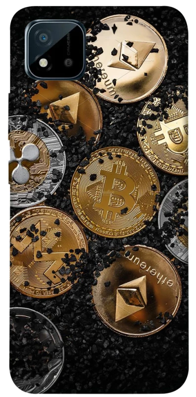 Чехол на Realme C20 Many coins v2 фото 1 из 1