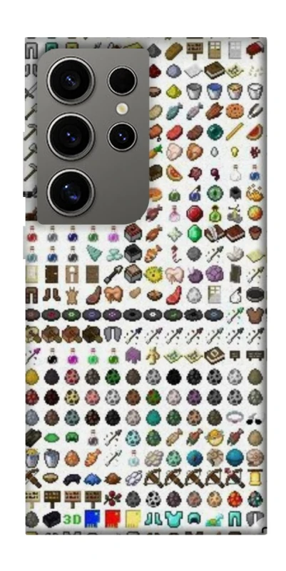 Чохол на Samsung Galaxy S24 Ultra Minecraft v2 фото 1 з 1