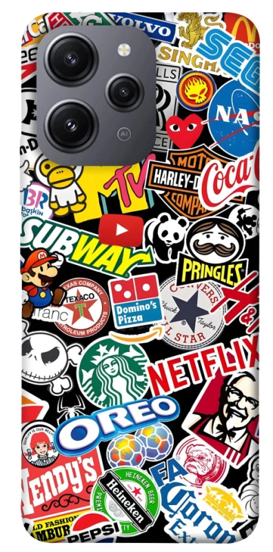 Чохол на Xiaomi Redmi 12 brands фото 1 з 1