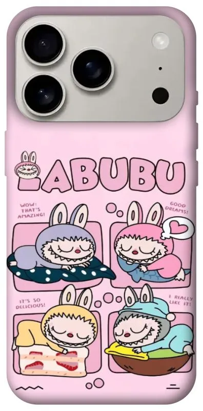Чехол на Apple iPhone 18 Pro Labubu Dreams Collage фото 2 из 2