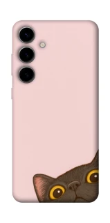 Чехол на Samsung Galaxy S25 FE Peeping cat фото 1 Чехол на Samsung Galaxy S25 FE Peeping cat фото 1 из 1