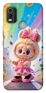 Чехол на Nokia C21 Plus Labubu rainbow фото 1 из 1