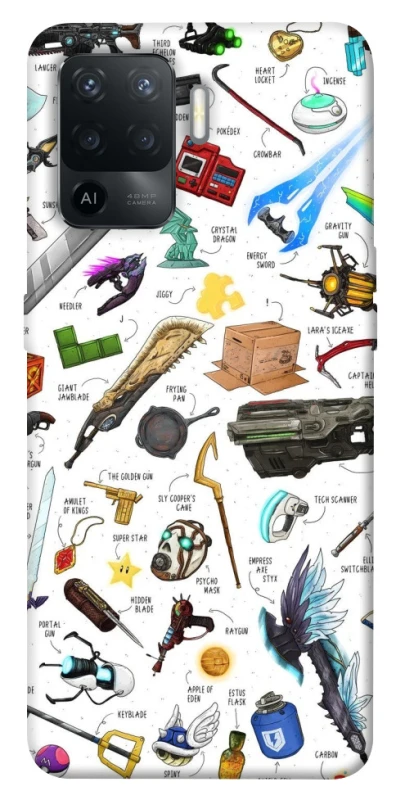 Чохол на Oppo Reno 5 Lite Equipment ver.2 фото 1 з 1