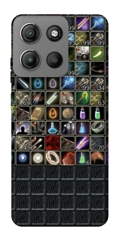 Чохол на Motorola Moto G15 4G Inventory menu ver.2 фото 1 з 1