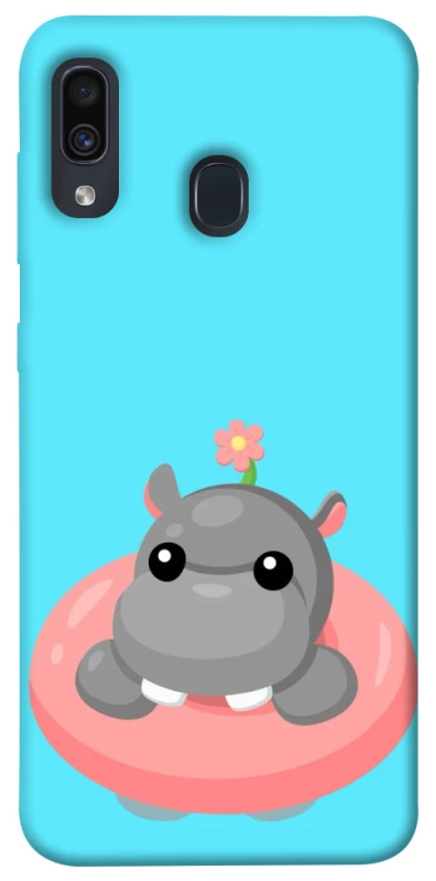Чохол на Samsung Galaxy A20 / A30 Adopt Me Hippo Floatie фото 1 з 1