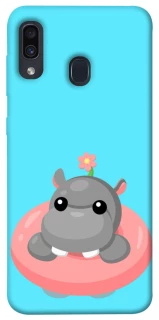 Чехол на Samsung Galaxy A20 / A30 Adopt Me Hippo Floatie фото 1 из 1