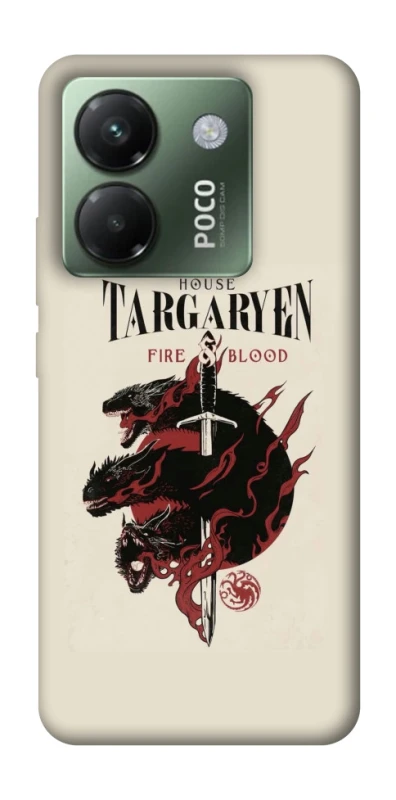 Чехол на Xiaomi Poco M7 pro 5G House of the Dragon ver.4 фото 1 из 1