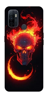 Чохол на Oppo A53 / A32 / A33 Blood Skull фото 1 Чохол на Oppo A53 / A32 / A33 Blood Skull фото 1 з 1