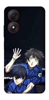 Чохол на ZTE Blade A34 4G Blue Lock v2 фото 1 з 1