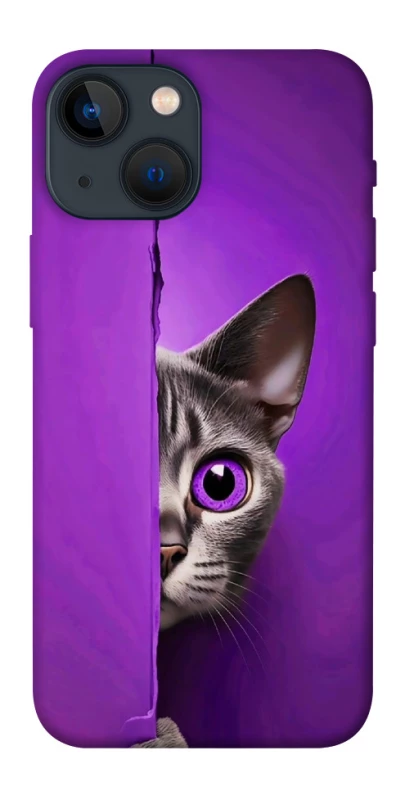 Чохол на Apple iPhone 13 mini (5.4") Кіт-підглядач фото 1 з 1