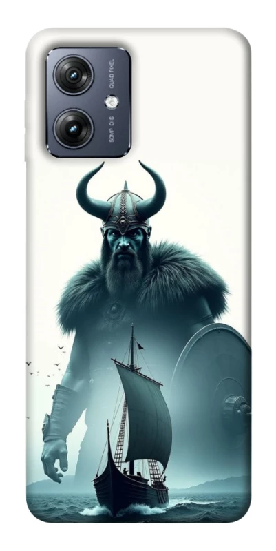 Чохол на Motorola Moto G54 Nordic drakkar v2 фото 1 Чохол на Motorola Moto G54 Nordic drakkar v2 фото 1 з 1