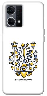 Чехол на Oppo Reno 7 4G Герб v104 фото 1 из 1