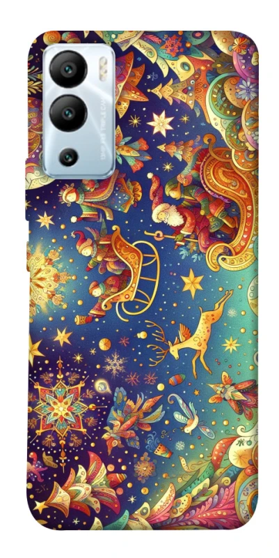 Чехол на Infinix Hot 12i Christmas spirit ver.10 фото 1 из 1