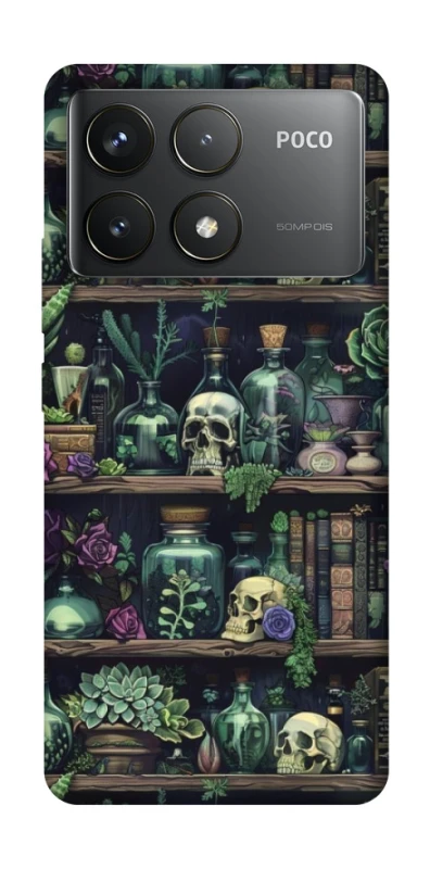 Чохол на Xiaomi Poco F6 Pro Bookshelf ver.1 фото 1 з 1