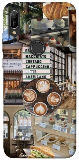 Чехол на Huawei Y6 (2019) Coffee collage ver.5 фото 1 из 1