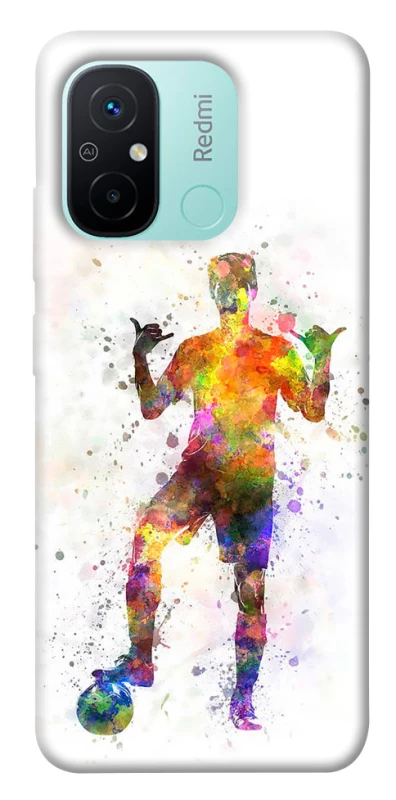 Чехол на Xiaomi Redmi 12C / Poco C55 Football Player v3 фото 1 из 1