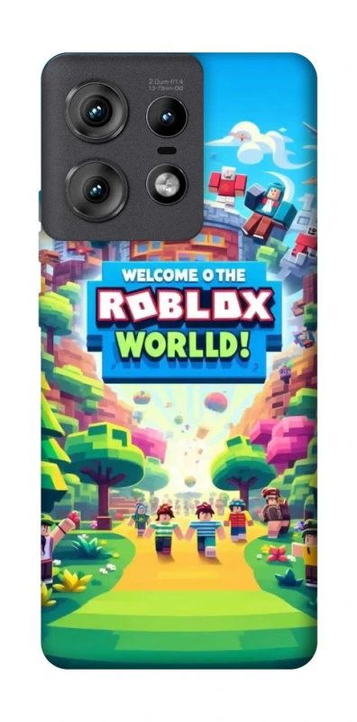 Чохол на Motorola Edge 50 Pro Roblox World фото 1 з 1