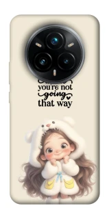 Чехол на Realme 14 Pro+ Don't look back фото 1 из 1