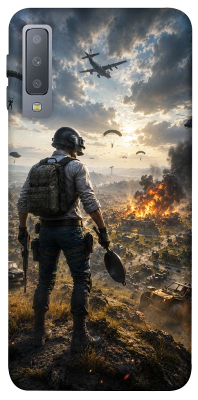 Чехол на Samsung A750 Galaxy A7 (2018) PUBG ver.2 фото 1 из 1
