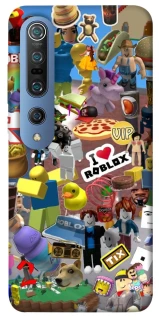 Чехол на Xiaomi Mi 10 / Mi 10 Pro Roblox collage ver.5 фото 1 из 1