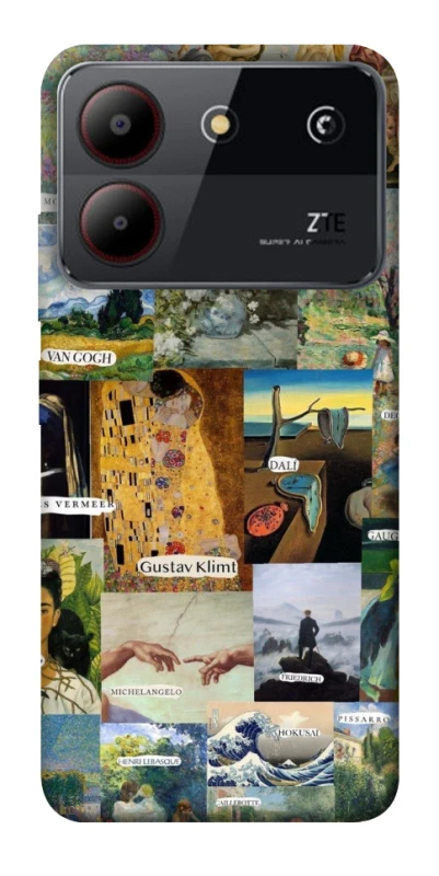 Чохол на ZTE Blade A54 4G Art collage ver.8 фото 1 з 1