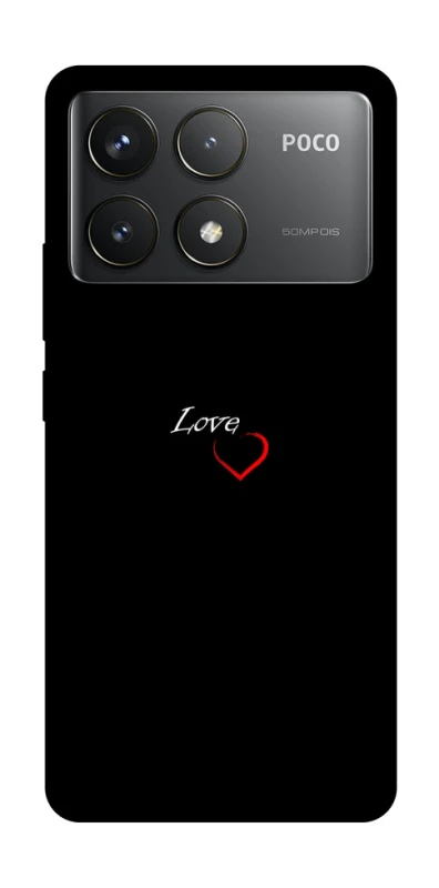Чохол на Xiaomi Poco F6 Pro Love aesthetic ver.9 фото 1 з 1